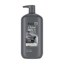Dove Men+care Body And Face Scrub, Charcoal + Clay, 30 oz