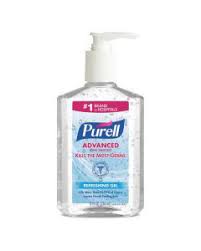 Purell Clear Gel Hand Sanitizer, 8 oz