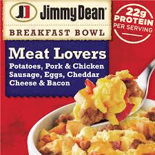 Jimmy Dean Breakfast Bowl, Meat Lovers, 7 oz