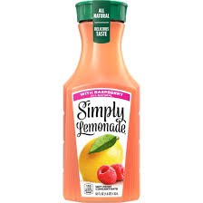 Simply Lemonade with Raspberry, All Natural 52 fl oz