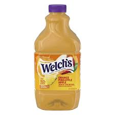 Welchs Orange Pineapple Apple Cocktail Juice, 64 fl oz