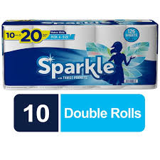 P8 Sparkle Paper Towels 10 Rolls = 20