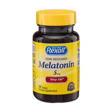 Rexall Melatonin 3 mg Tablets, 60 ct