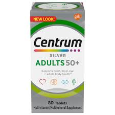 Centrum Silver Multivitamin for Adults 50 Plus, 80 ct