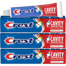 Crest Plus Cavity Protection Toothpaste Gel, Cool Mint, 5.7 oz