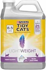 Tidy Cats Light W Glade Clean Blossoms Multi-Cat C Litter, 8.5 lbs