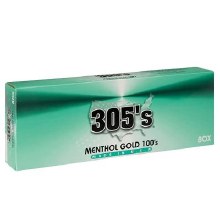 305's Menthol Gold King's Carton